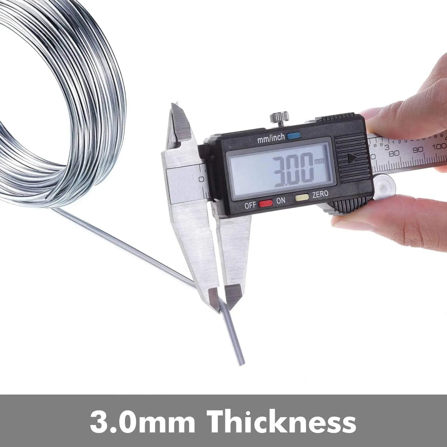 Stainless steel wire 304 Stainless Wire Diameter 0.02-3.0mm Length 1m/5m/10m/50m/100m Single Bright