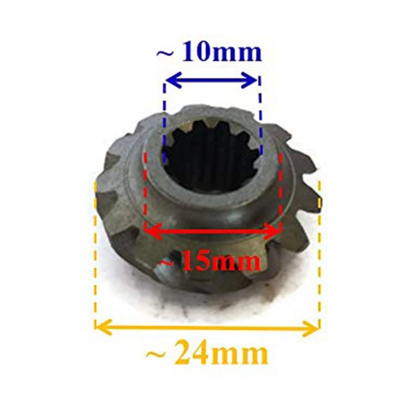 for 369-64010 369-64020 65030 0 1 M Suitable for Tohatsu Nissan Outboard Bevel Gear Set 4Hp 5Hp 6HP 2/4 Stroke