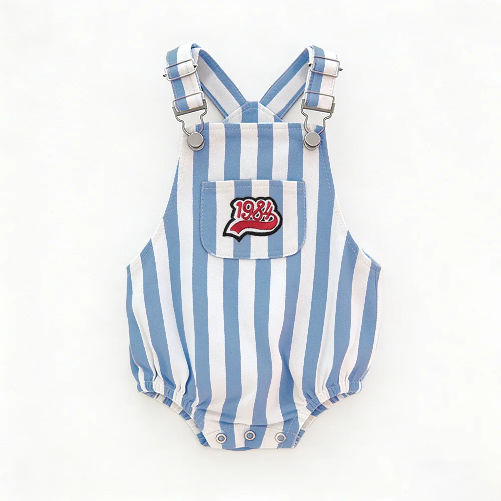 Fashion Spring Summer Toddler Boy Romper Casual Suspender Baby Overalls Infant Girl Clothing 6