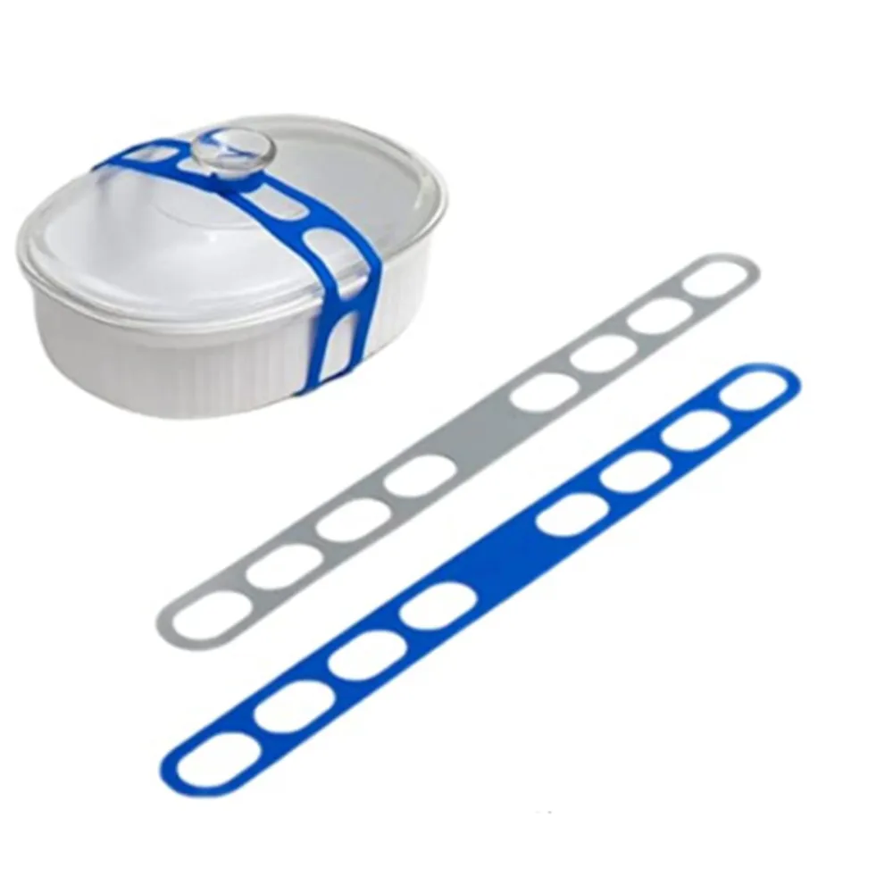 

Reusable Universal Lid Securing Strapfor Crockpots, Casserole Dishes, Pots, Pans and More