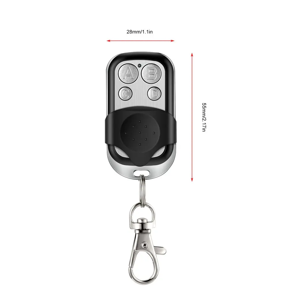 Door Remote Control Cloning Duplicator Key Fob A Distance Remote Control Clone Fixed Learning Code For Gate Garage Door