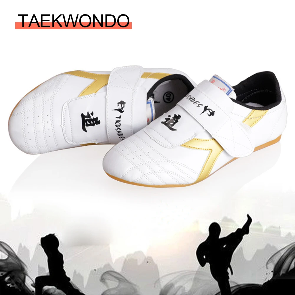 Description Picture 4 of itemBreathable White Taekwondo Shoes Kung Fu Shoes Wushu Taichi Karate Martial Arts Wrestling Fighting Sneakers