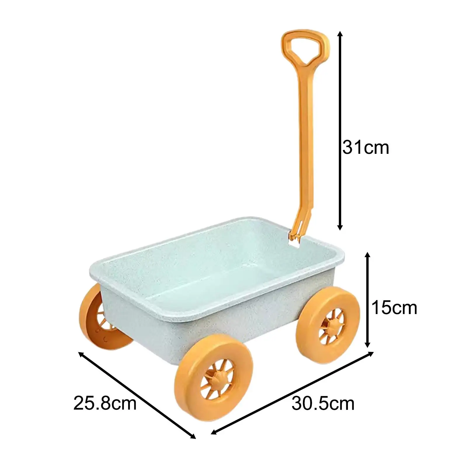 Kid Wagon Toy Outdoor Indoor Toy Beach Activities Children Wagon Cart Construction Vehicle for Outdoor Yard Beach Summer Indoor