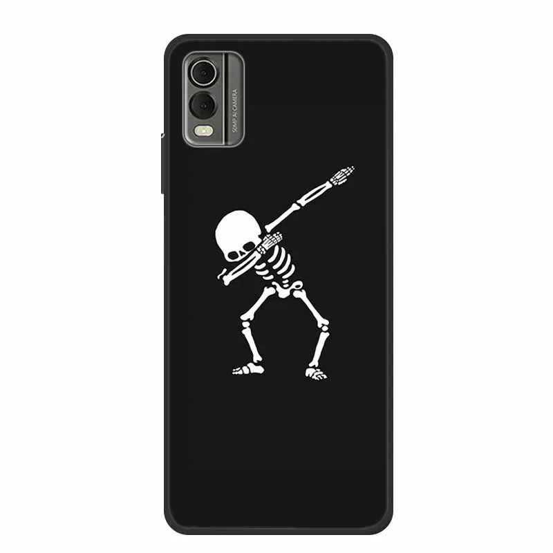 Luxury TPU Soft Silicone Back Cover with Lovely Floral Design - Shockproof Phone Protector