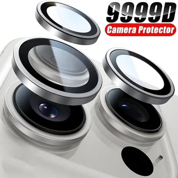 3PCS Lens Protector For iPhone 16 15 14 Plus 13 Pro Max Lens Ring Protector Glass For iPhone 15 14 PM 13 Mini Camera Lens 1