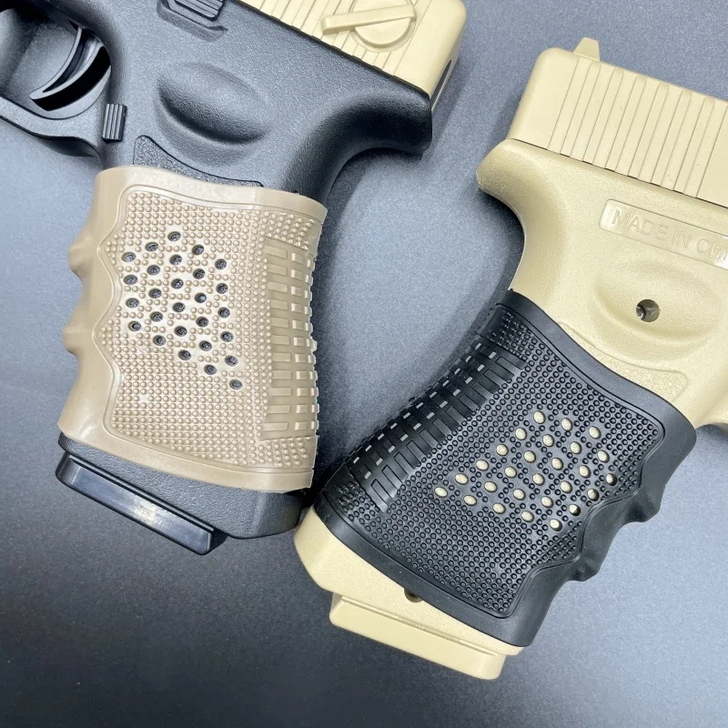1PC Anti-Slip Molle Rubber Protect Cover Grip Glove Molle Grip soft rubber anti slip sleeve Hunting Accesories pistol glove rubber grip sleeve rubber grips gun accessories