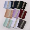 High Quality Pearl Chiffon Scarves Muslim Hijab Women Shawls Wrap Sequin Scarf Bandanas Headband Bufanda Foulard Turbante Mujer