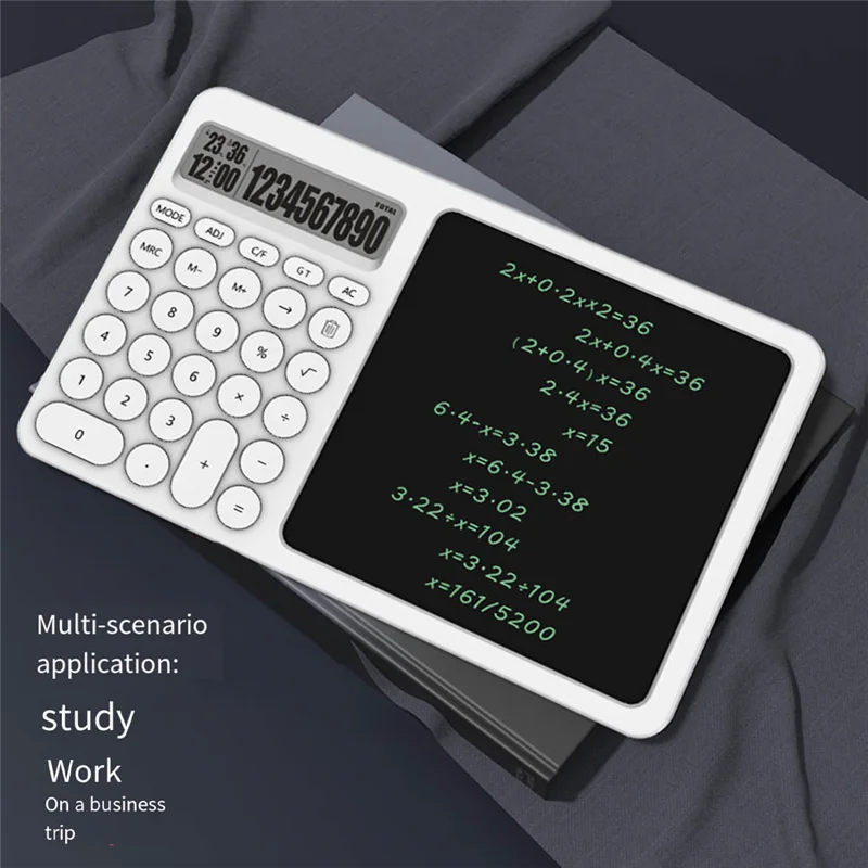 LCD Handwriting Board Calculator Writing Board Office Drafting LCD Eye Protection Screen Electronic Drawing Tablet Durable