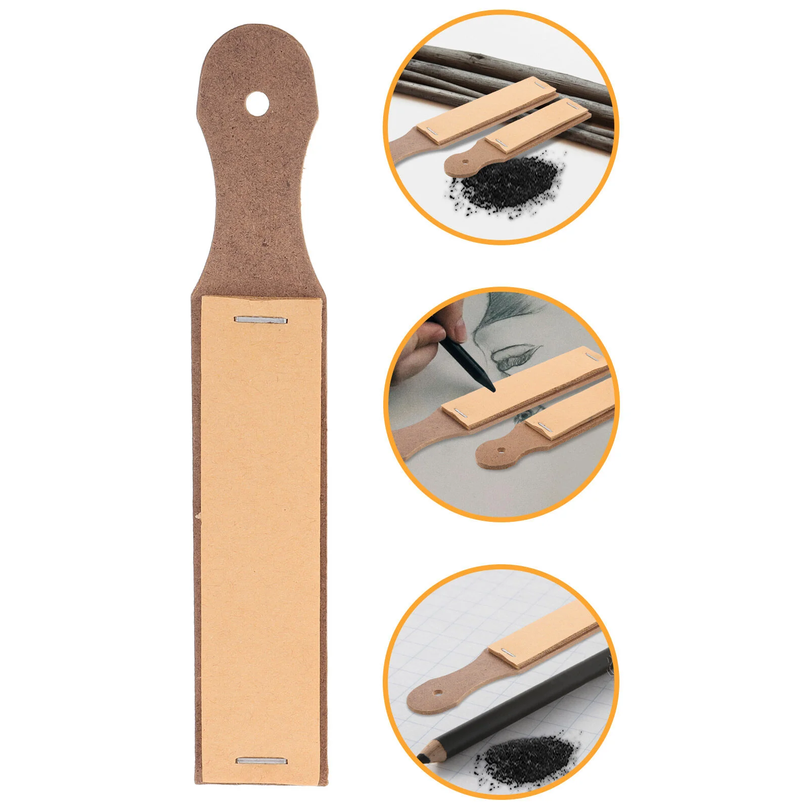 8 Pcs Pencil Sandboard Supply Chalk Sandpaper for Drawing Sharpener Boards Sketch Tool Grinding Powder