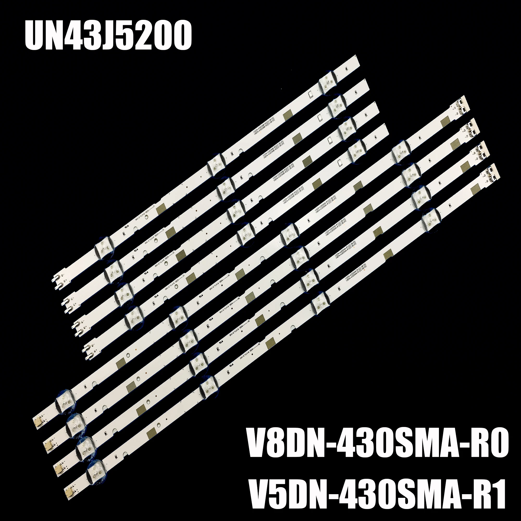 Tira de Luz de Fundo Led para 43j5200 43j5300 Un43j5200 Un43j5300 Un43j5200 Un43j5200ag Bn9638878a 38879a 37294a 37295a 10 Kit