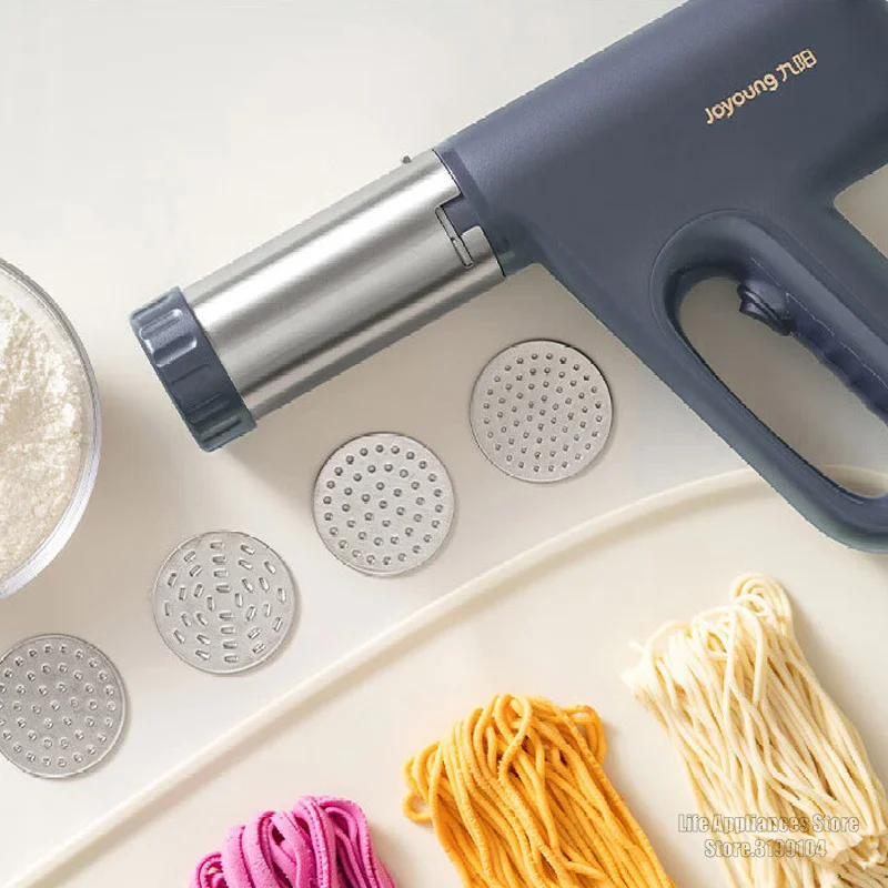 Joyoung Portable Noodles Maker DC5V Rechargeable Battery Wireless Pasta Noodle Machine For Home Kitchen MS-180 MS-330