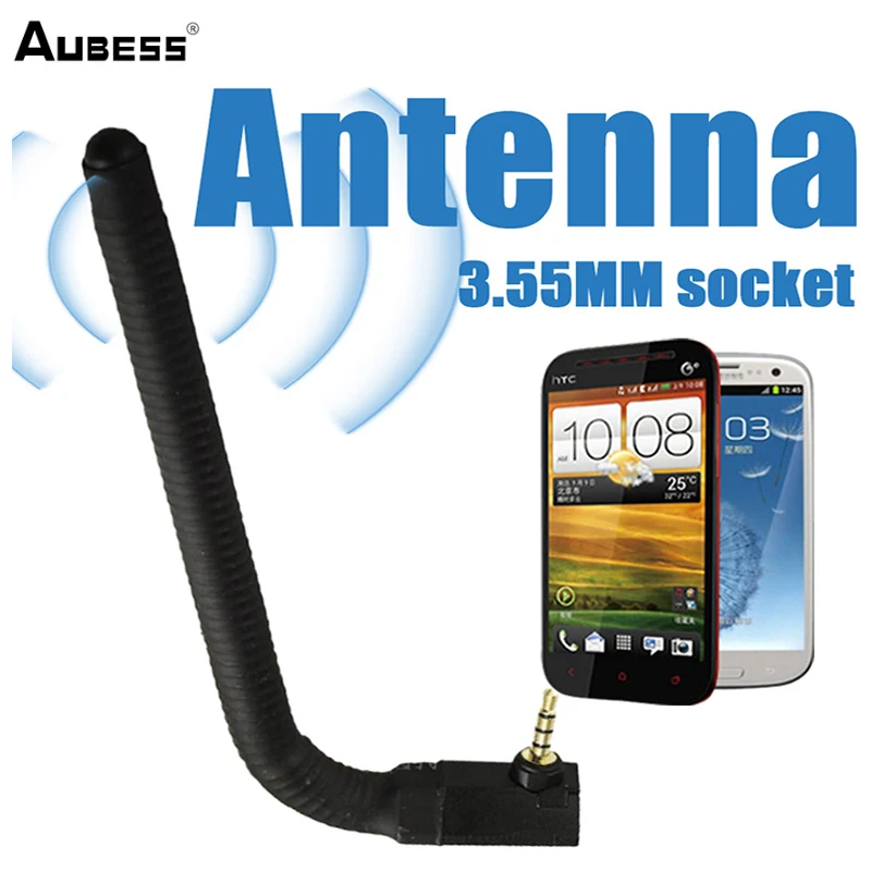 

Portable Mini Antenna 6DBI 3.5mm New Jack TV FM Radio GPS TV Mobile Cell Phone Signal Strength Booster Cellular Signa Amplifier