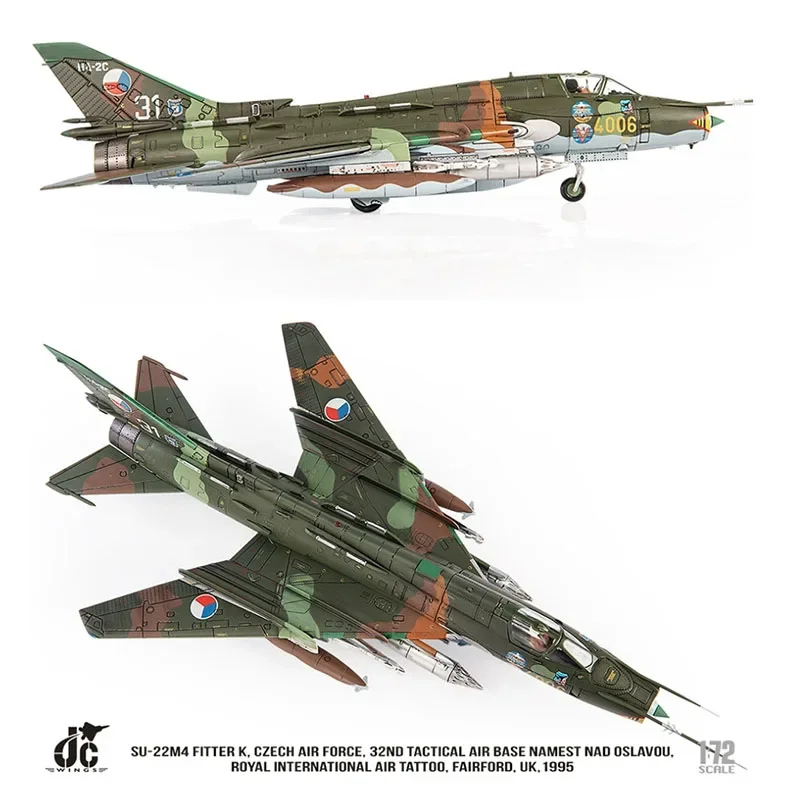 Diecast Alloy 1/72 Scale CZECH Air Force SU22 Su-22 SU-22M4 Fitter