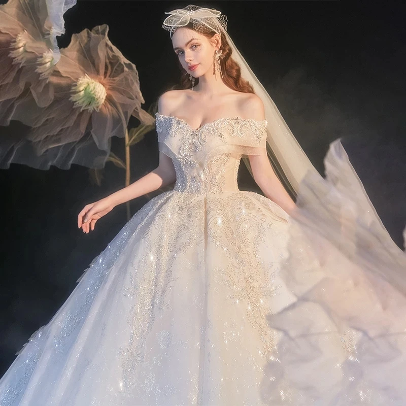 Princess Cut Lace Wedding Dress Cost With Illusion Sleeves And V Neckline  In White Tulle Fabric Available Online From Forever_love_u, $309.55 |  DHgate.Com