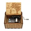 Wooden Hand Cranked Music Box, Can't Help Falling in Love Theme, Valentine's Day Gift for Lovers, Birthday Present for Girlfrien 4