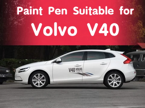 Penna Per Vernice Adatta Per Volvo V40 Paint Fixer Crystal White Tire Shell Blue Lava Red Original Car Paint Scratch Favolosa Riparazione