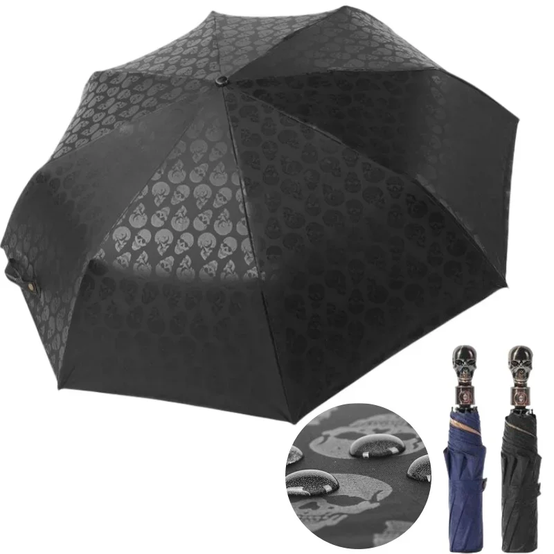 Automatic Umbrella Rain Sun Parasol Men Women