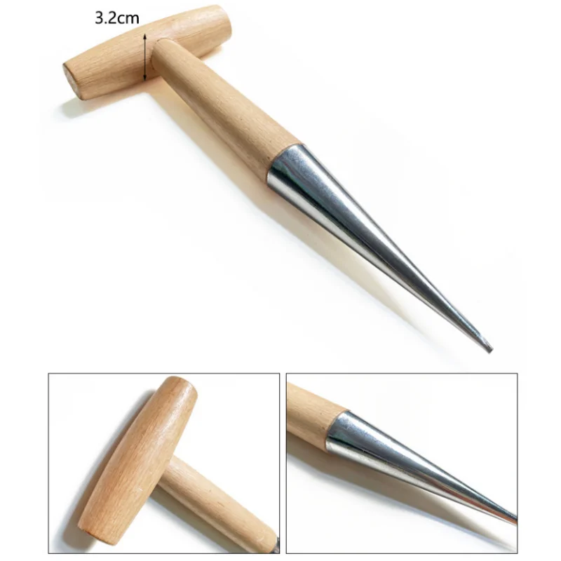 Hand Dibber Handheld Planting Tool T-Handle Garden Dibber For Garden Seed Dibbler Planter Tool Seed Dispenser For Digging Planting Small Seeds