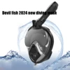 Professional Snorkeling Diving Mask Underwater Scuba Full Face Snorkel Mask Anti Fog Goggles for Kids Adult Swimming Equipment 6