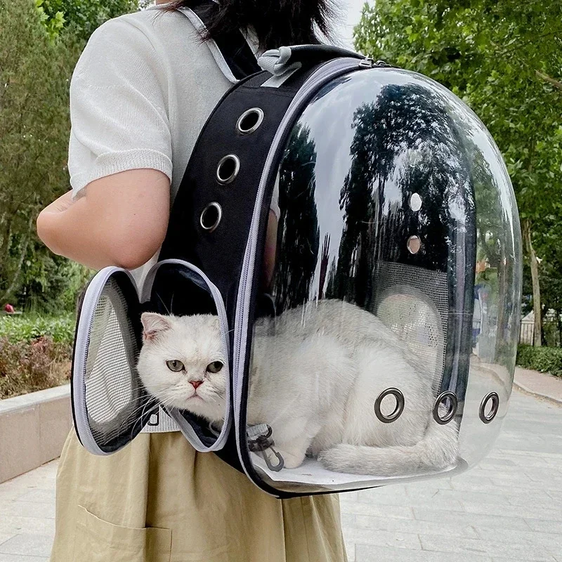 Pet Cat Carrying Bag Space Pet Backpacks Breathable Portable Transparent Backpack Puppy Dog Transport Carrier Space Capsule Bags pet carrier bag,pet carrier backpack,pet bag