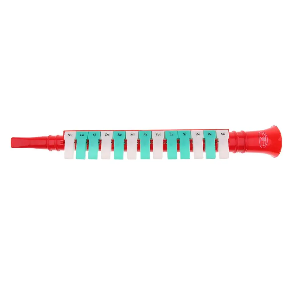 Wind Instrument Toy Harmonica Keyboard Instrument 13 Key Melodica Pianica Percussion Keys for Kids Piano Music Education