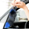 Huge Fluffy Faux Fur Fox Tail Keychain Cute Animal Tail Keychain Fur Pendant Key Chain Fluffy Fur Key Chain Gift for Women Girl 5