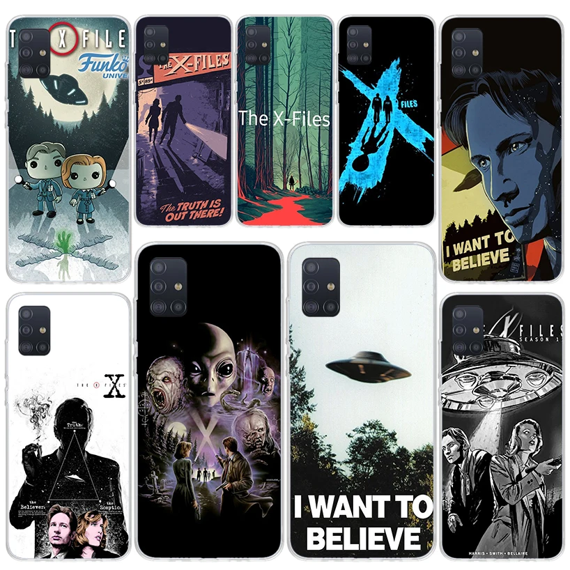 The X Files I Want To Believe Custodia Morbida In Silicone Per Samsung Galaxy A50S A51 A70 A71 A41 A31 A21S A11 A10S A20E A30S A40 A