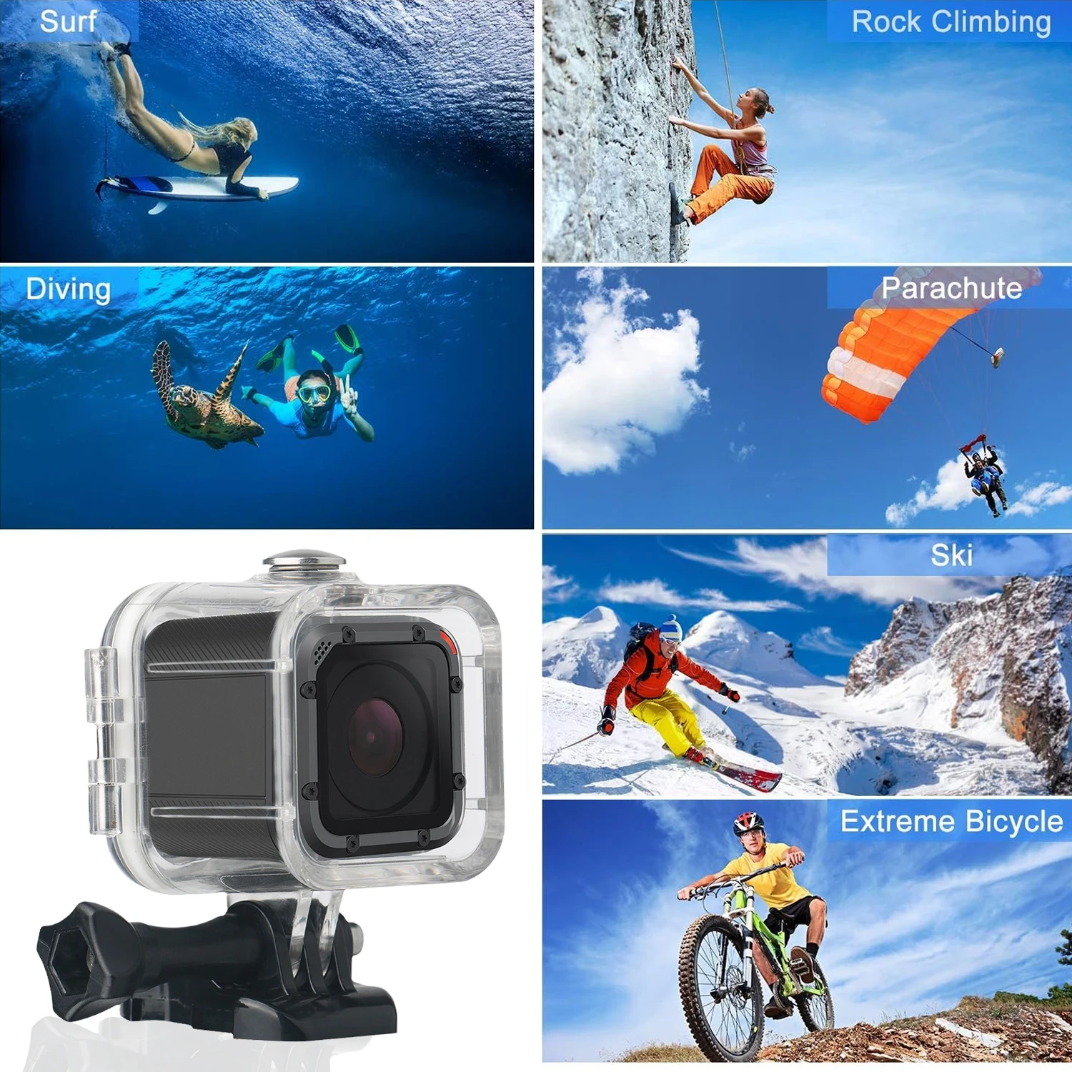 Session Gopro Hero Underwater Case For Go Pro Session Waterproof