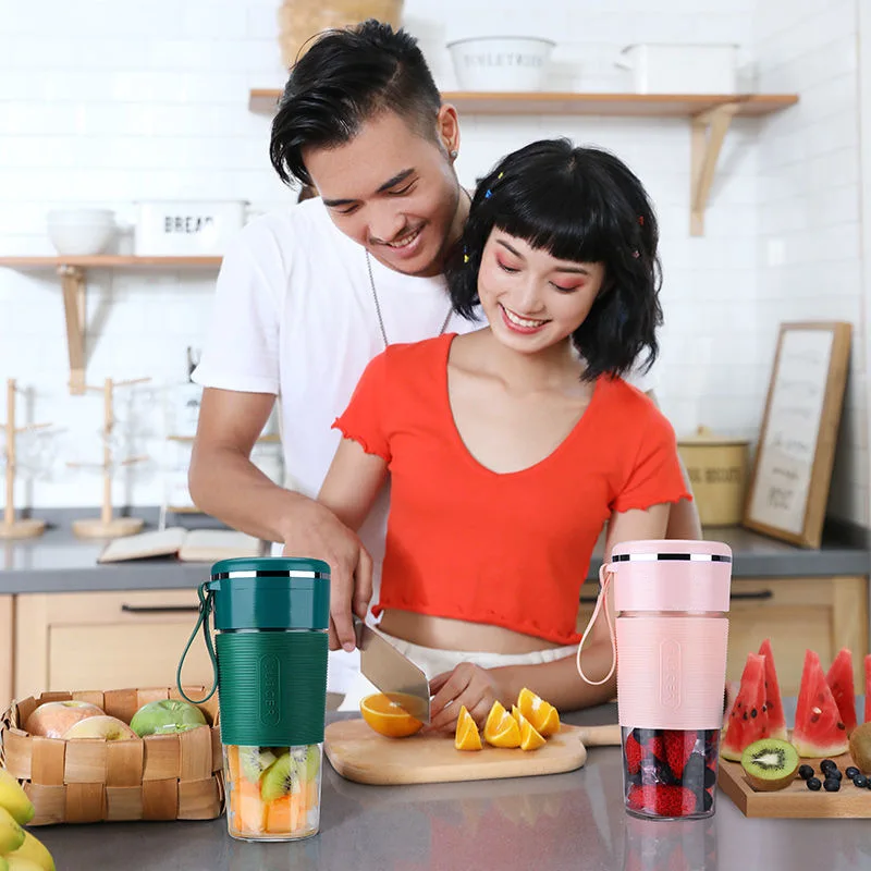Portable Juicer Usb Rechargeable Wireless Mini Smoothie Blender Mixer Fruit Juice Maker Electric Machine Glass Cup fruit juicer juice maker blender juice blender