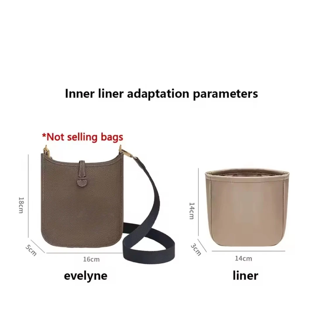 Organizer per Borsa Evelyne16/29, Inserto in Nylon Leggero, Tasca Interna, Accessorio per Borsa - immagine 4