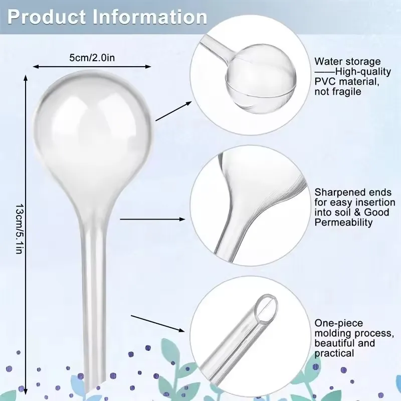 Plant Water Feeder Automatic Plastical Balls Garden Water Device Plants Watering Bulbs Self Watering Drip Irrigation Devices plant waterer