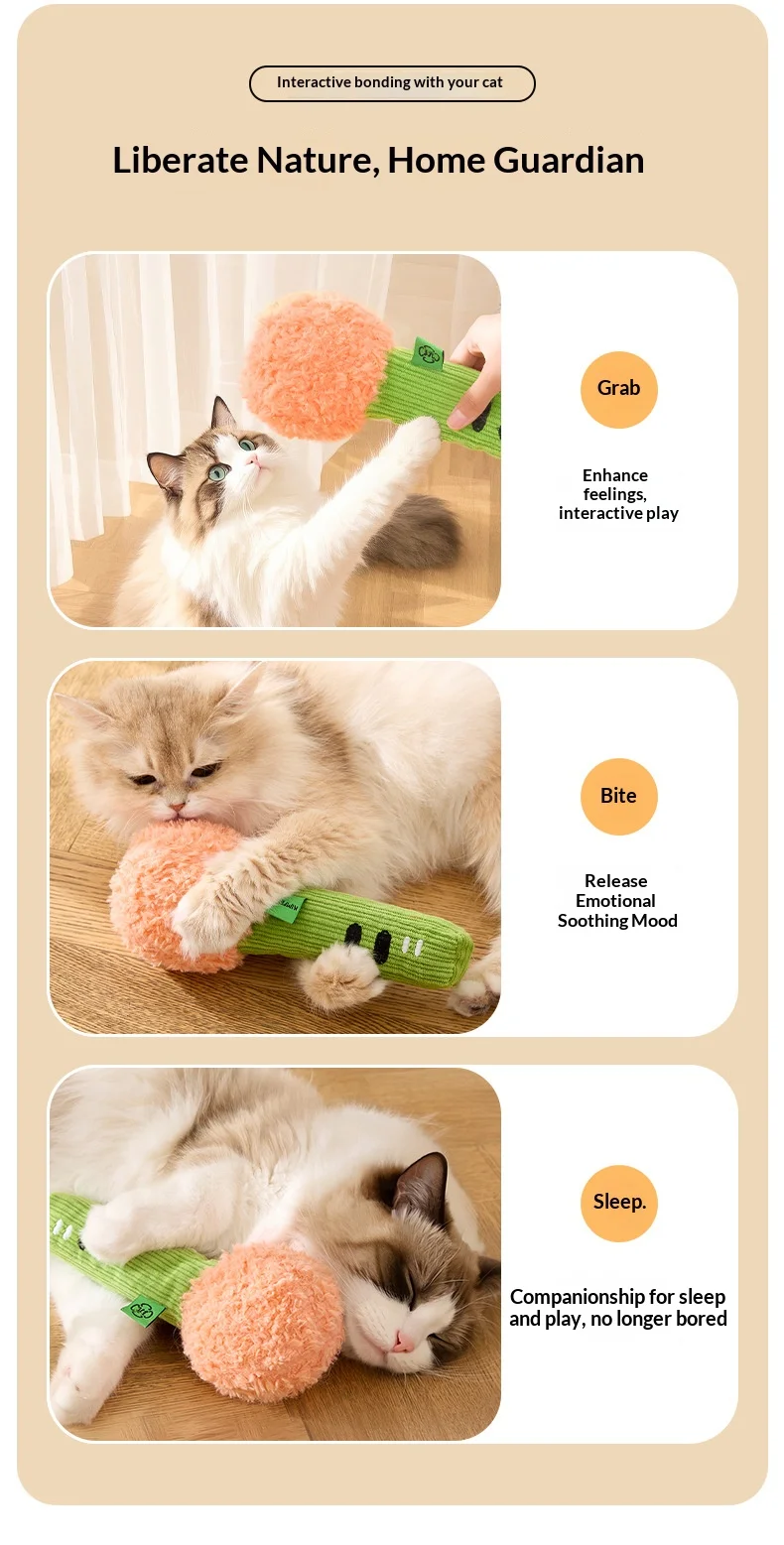 Self Play Cat Toy Teaser Wand image 6