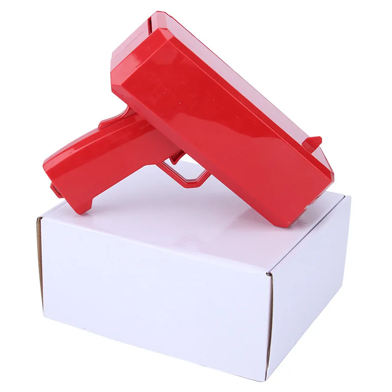 Shoot Money Gun Toy Party Banknote Shoot Pistol Paper Money Shooter Throwing Machine Funny Game Fashion Gift Party Supply Toys childrens toys fist shooter toy gun toy gun