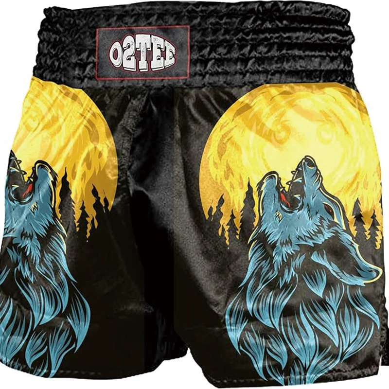 Muay Thai Shorts Boxing Shorts MMA Kickboxing Traditional Styles Nation