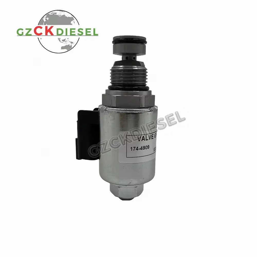 Solenoid Valve 174-4909 1744909 for Cat Engine 3116 3126B 3176C 3306 C9 C15