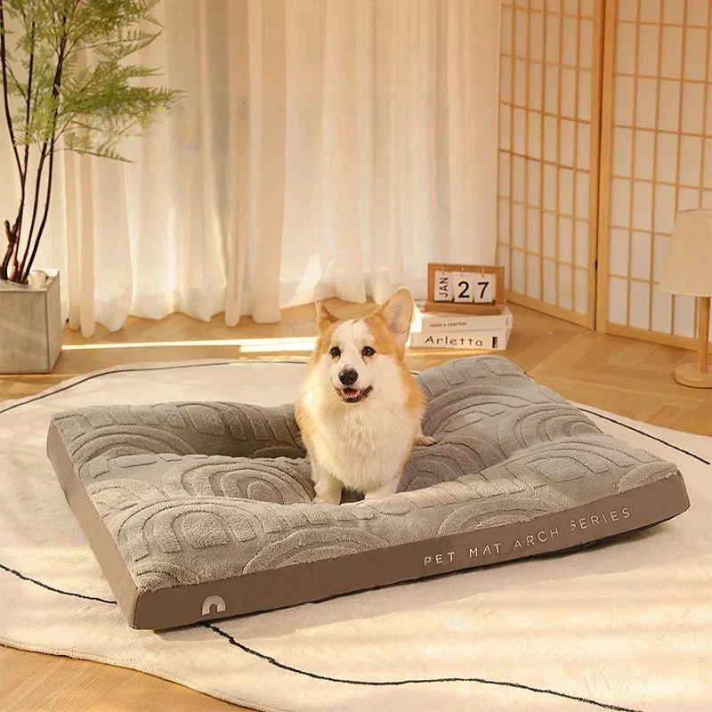 

Коврик для собак, кровать для собак, Съемный и моющийся напольный коврик, водонепроницаемый коврик для кошек, кровать для домашних животных