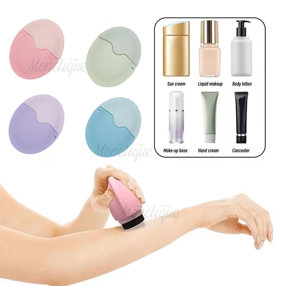 Refillable Silicone Sunscreen Applicator for Kids and Adults