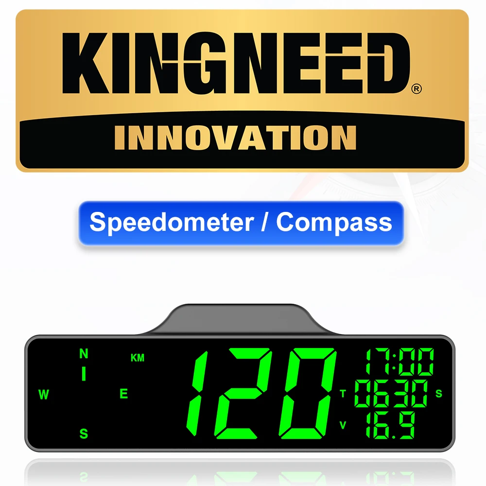 GPS ӵ C3060 ӵ  Ÿ ϸ HUD ÷  ӵ ˶ MPH KMH  ÷, ħ ð 