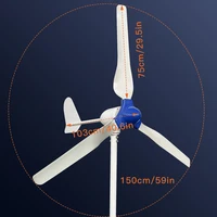 Générateur éolien 2000W 12V 24V 48V, énergie libre, dynamo magnétique, forte puissance, sortie onduleur 220V pour la maison 3