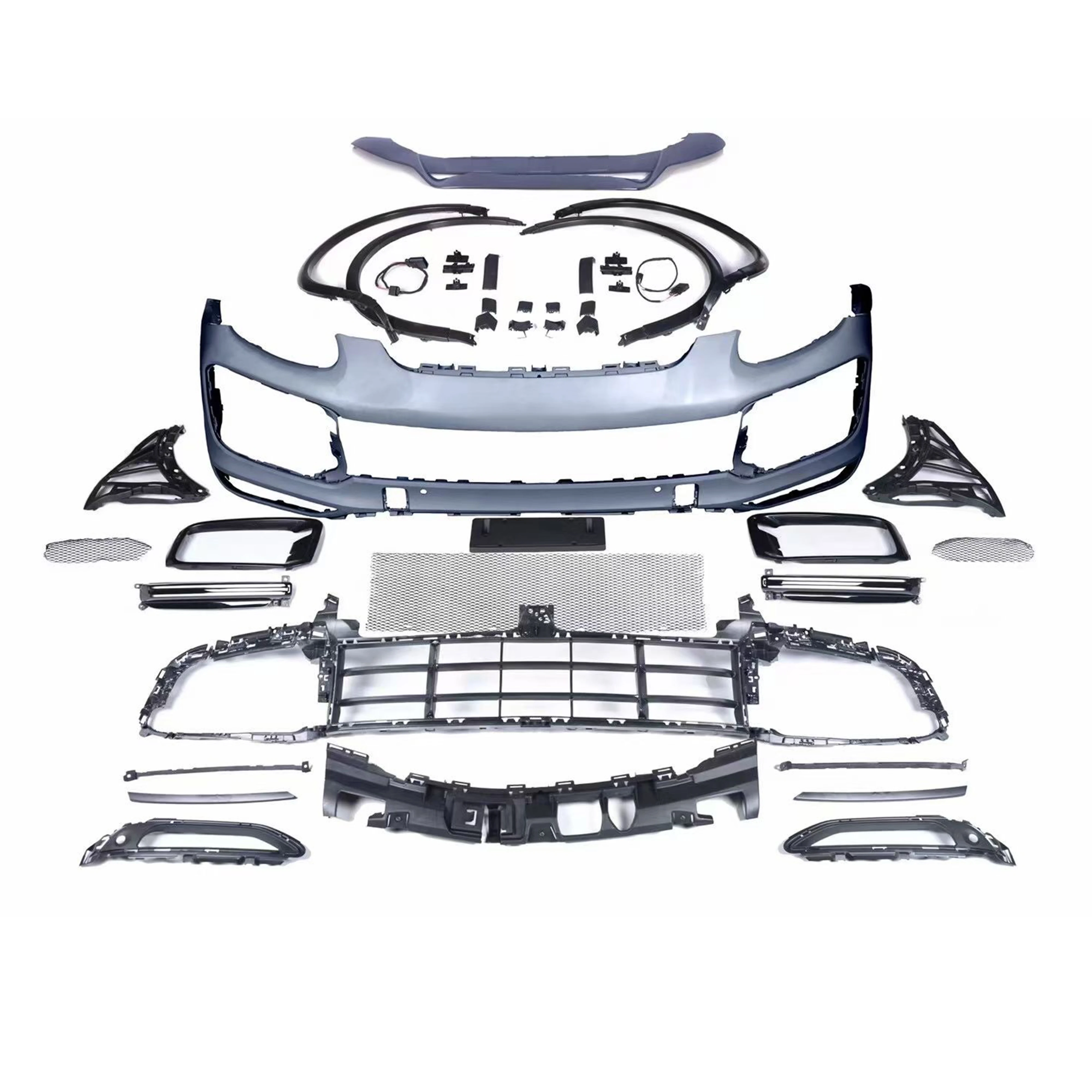 

For Porsche Cayenne 958.1 11-14 upgrade 20 Turbo front bumper (B503)