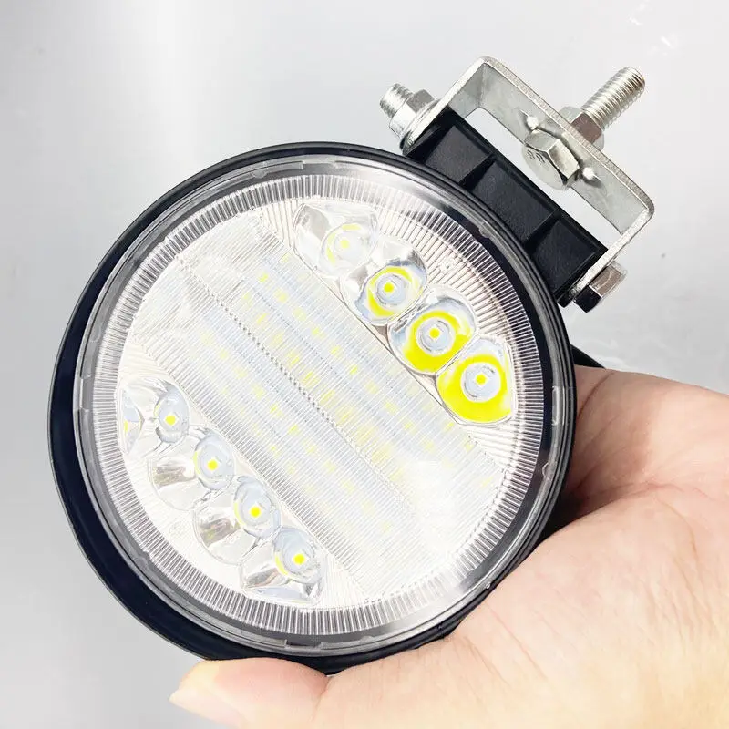 Excavator work light 12V 24V light cab LED headlights temporary work cab ceiling Komatsu Caterpillar Doosan Kobelco