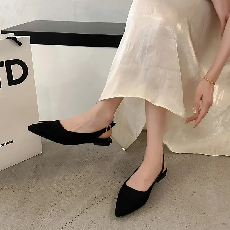 Women's Slingbacks High Heels Classics Fashion Sexy Dress Pumps Pointed Toe Solid Color Shoes women slingback sandals women high heels shoes women dress shoes