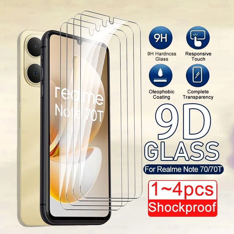 Premium 9H Tempered Glass Screen Protector Case – 1~4 Pack