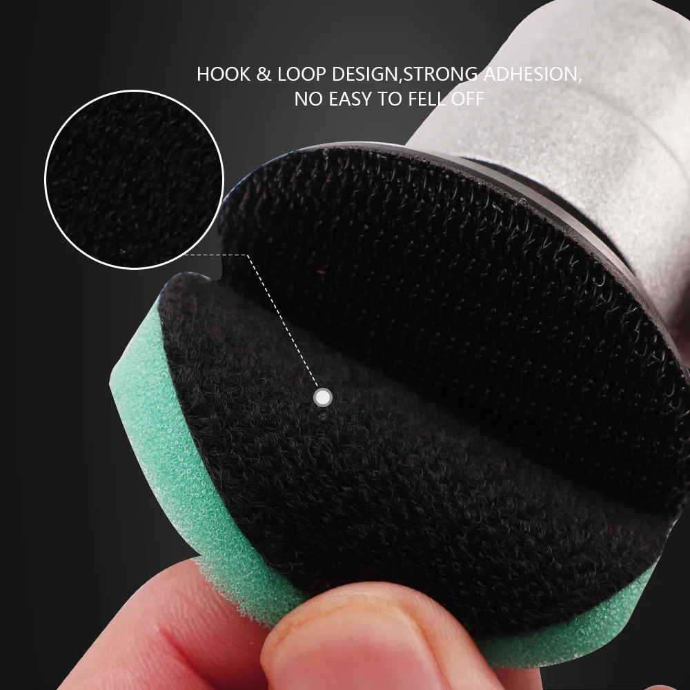 Car Polishing Sponge 5Pcs 1Inch 2Inch Mini Pads for Car Rotary Drill Detailing Kit