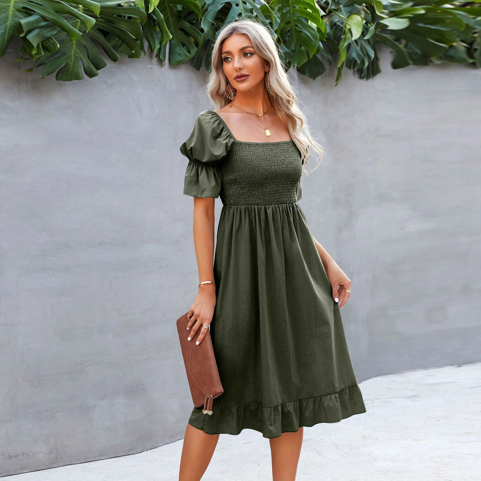 mid calf sun dresses