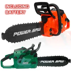 Kids Tools Power Chainsaws Electric Repair Toys Realistic Sound Children Pretend Play Halloween Christmas Birthday Gift For Boys