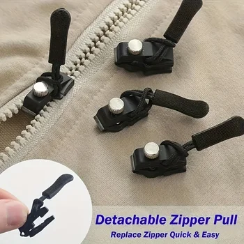 Kit di riparazione rapido delle cerniere staccabili, adatto a varie taglie di cerniere su abbigliamento, bagagli, zaini e altre apparecchiature
