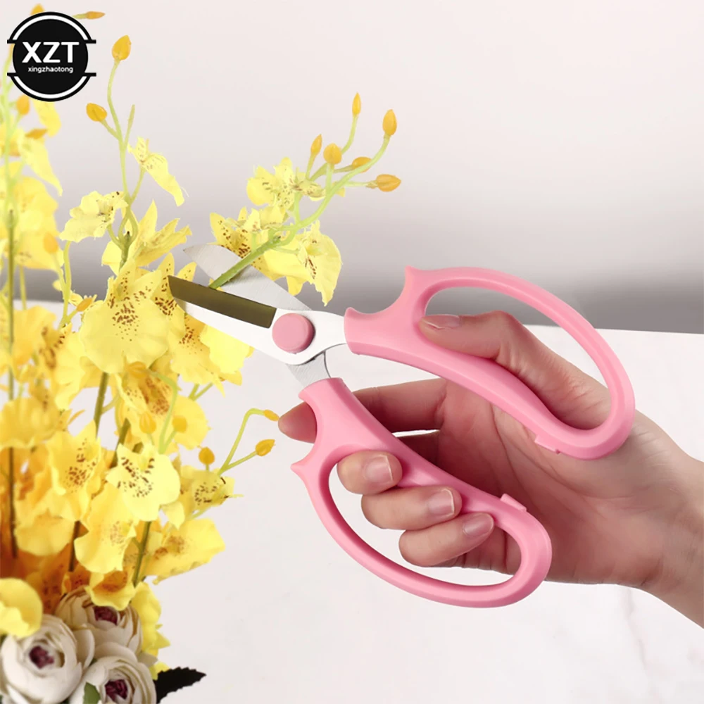 Garden Scissors Pruning Shears Garden Tools Garden Pruner Stainless Steel Garden Scissors Floral Shears Professional Flower Scissor