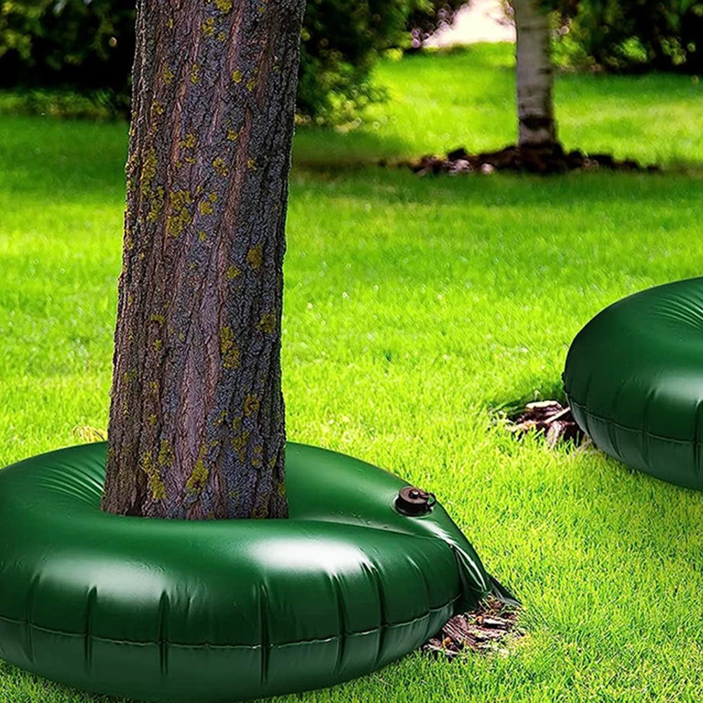 10 Gallon Drip Irrigation Water Pouch PVC Root Water System Automatic Drip Irrigation Watering System for Tree and Shrubs