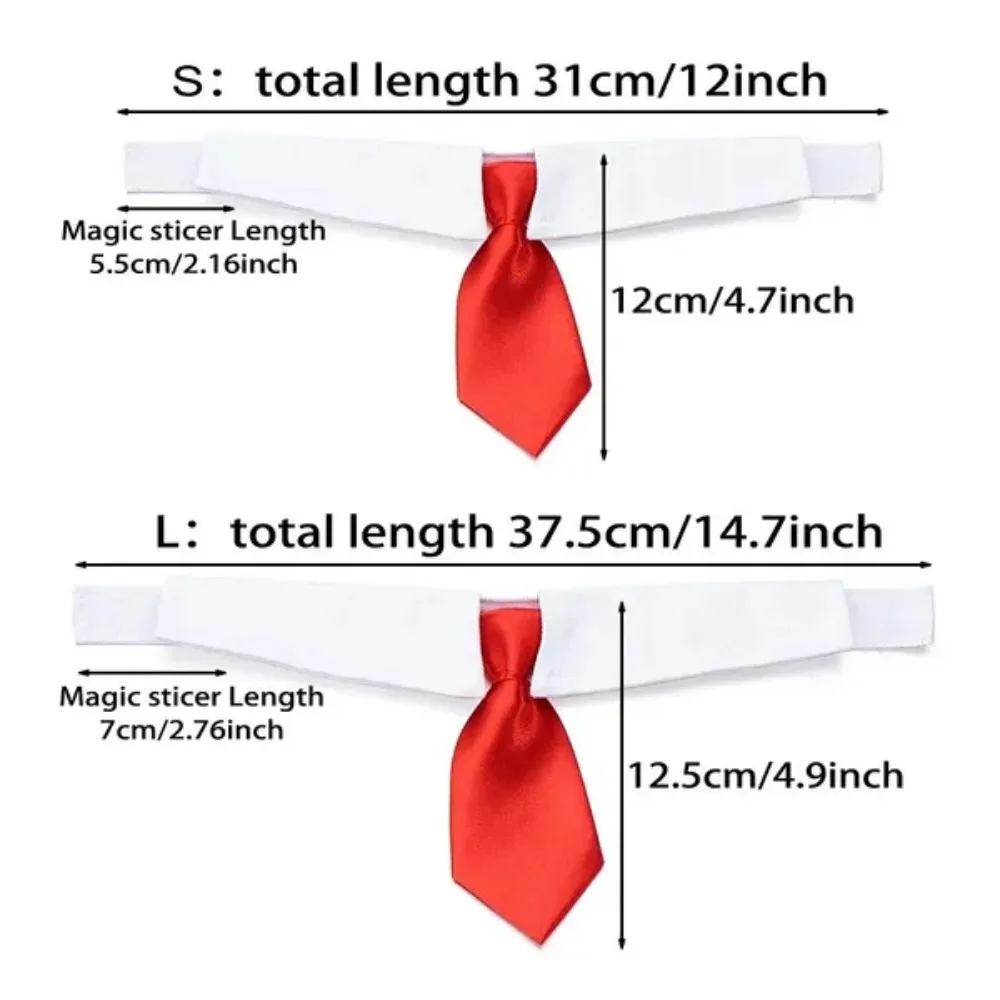 Pet Puppy Bow Tie Necktie – Adjustable Formal Collar for Dogs & Cats 2